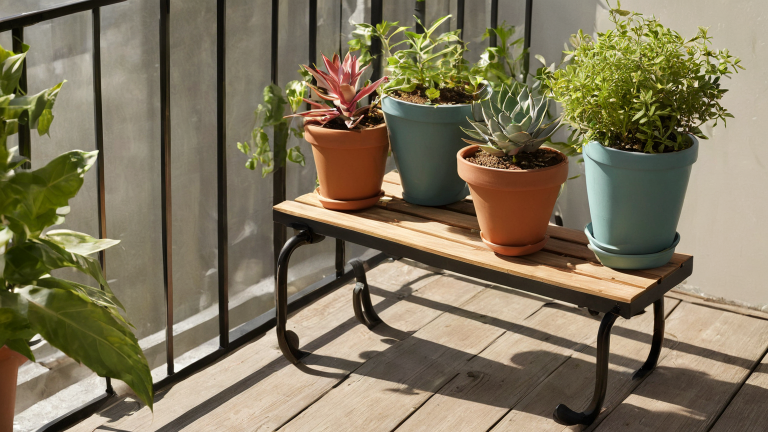 Balcony Plant Shelf Setup: Wind Safety, Drainage, and Rental-Friendly Layouts