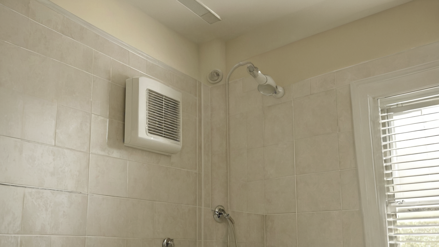 Laundry basket outside bathroom