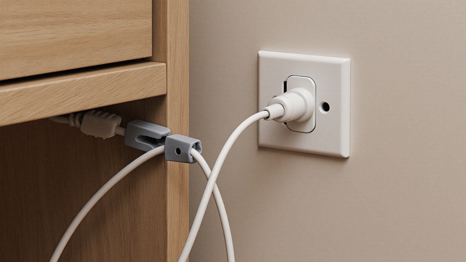 Safe cord path
